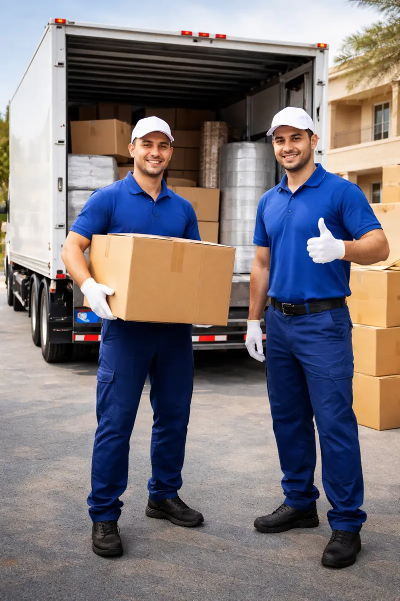 خدمة نقل الأثاث من البيت الآمن